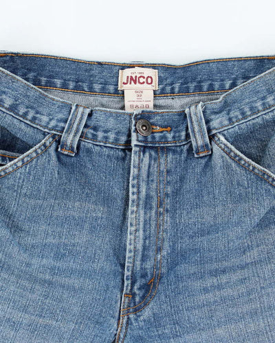 Vintage Y2K JNCO Medium Wash Denim Shorts - W30 L10