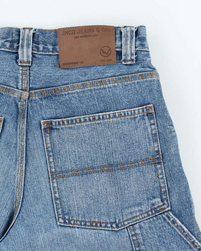 Vintage Y2K JNCO Medium Wash Denim Shorts - W30 L10