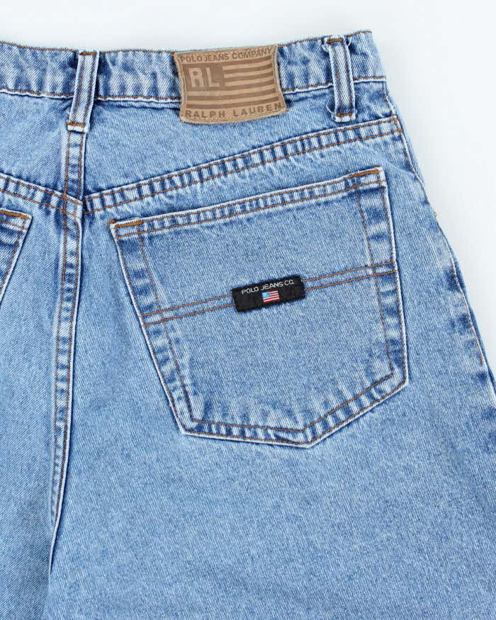 Vintage 2000's Polo Jeans Light Wash Denim Shorts - W28 L10