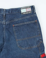 Vintage 2000's Tommy Hilfiger Dark Wash Denim Shorts - W38 L13