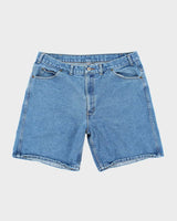 Vintage Y2K Wide Leg Medium Wash Denim Shorts - W36 L8