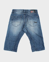 Vintage Y2K Parasuco Overdyed Faded Jean Shorts - W32 L17