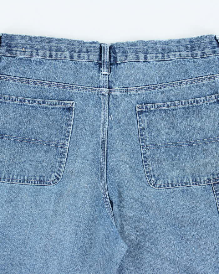 Vintage Y2K Urban Star Light Wash Carpenter Denim Shorts - W32 L10