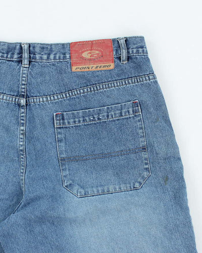 Vintage 2000's Point Zero Wide Leg Medium Wash Jeans - W36 L11