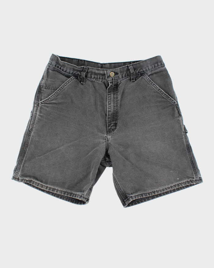 Vintage 90's Carhartt Faded Single Knee Carpenter Shorts - W30 L7