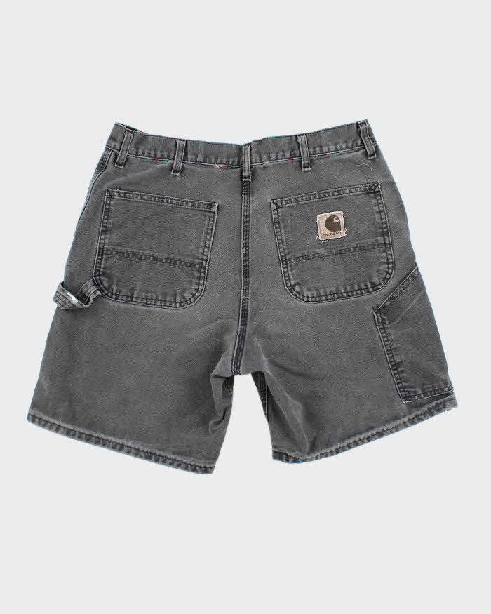 Vintage 90's Carhartt Faded Single Knee Carpenter Shorts - W30 L7