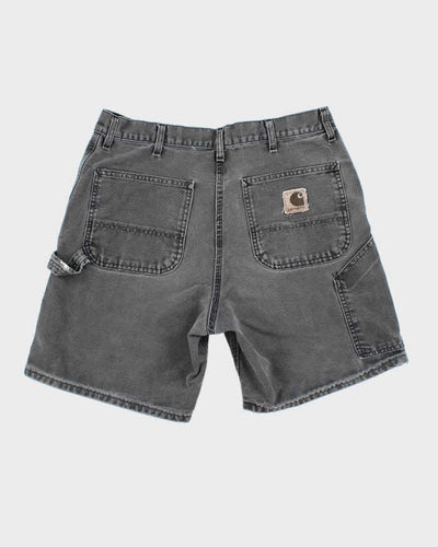 Vintage 90's Carhartt Faded Single Knee Carpenter Shorts - W30 L7