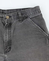 Vintage 90's Carhartt Faded Single Knee Carpenter Shorts - W30 L7