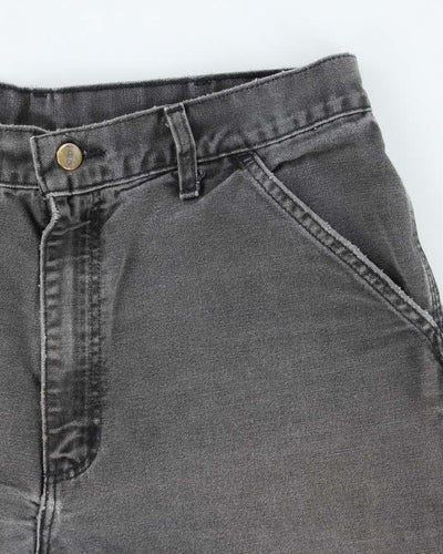 Vintage 90's Carhartt Faded Single Knee Carpenter Shorts - W30 L7
