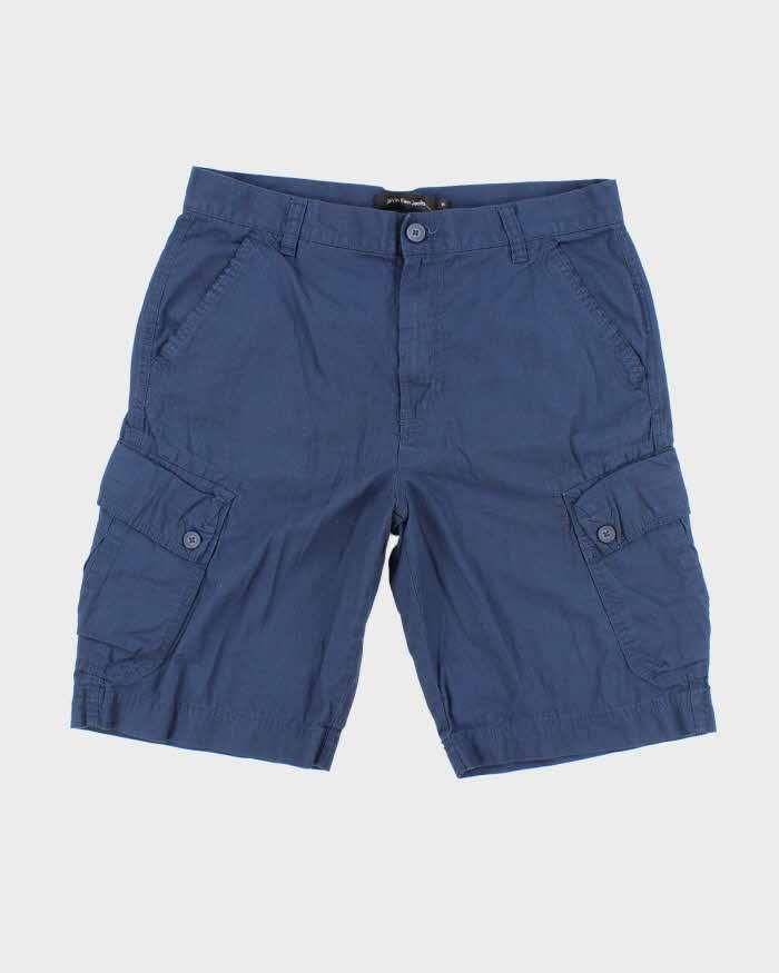 Vintage Y2K Calvin Klein Wide Leg Cargo Shorts - W34 L10