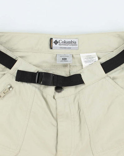 Vintage Columbia Belted Multi Pocketed Cargo Shorts - W32 L9