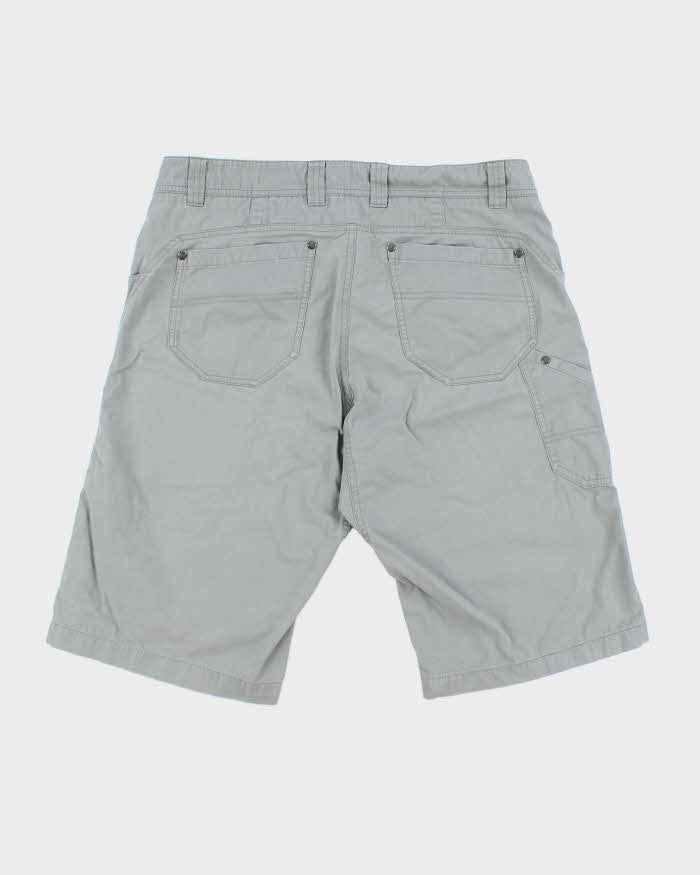 Vintage Arc'teryx Lightweight Grey Chino Hiking Shorts W32 L13
