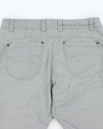 Vintage Arc'teryx Lightweight Grey Chino Hiking Shorts - W32 L13