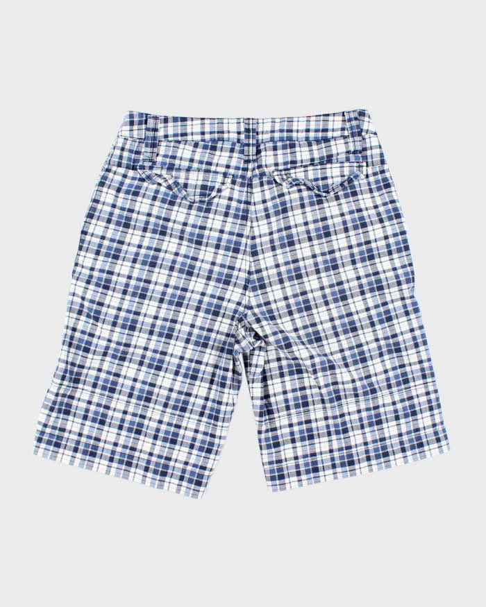 Vintage Y2K Guess Checked Wide Leg Shorts - W32 L11
