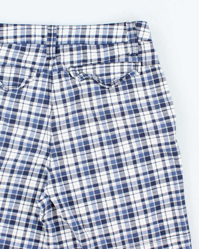 Vintage Y2K Guess Checked Wide Leg Shorts - W32 L11
