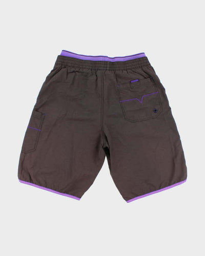 Vintage Y2K Diesel Double Waistband Swim Shorts - W28 L9