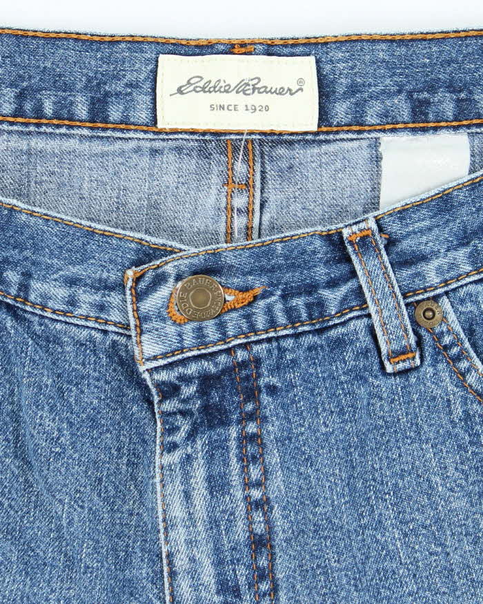 Vintage 2000's Eddie Bauer Dark Wash Denim Shorts - W32 L8