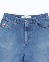 Polar Skate Co. Big Boy Dark Wash Denim Shorts - W32 L8