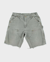 Vintage 90's Carhartt Double Knee Cut Off Shorts - W32 L10