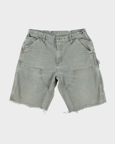 Vintage 90's Carhartt Double Knee Cut Off Shorts - W32 L10