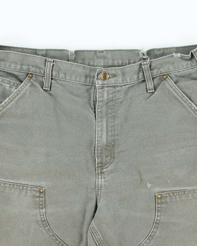 Vintage 90's Carhartt Double Knee Cut Off Shorts - W32 L10