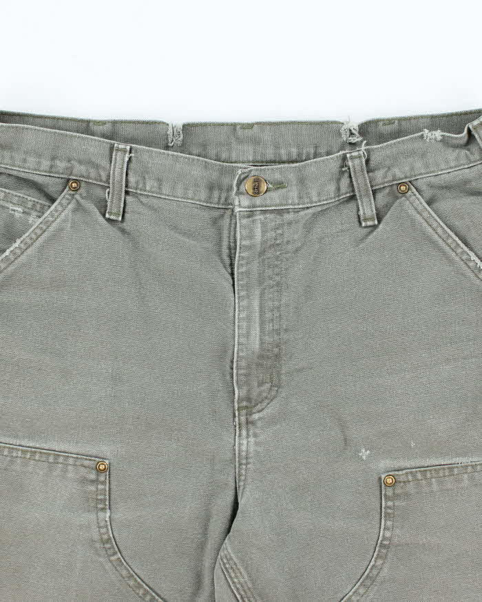 Vintage 90's Carhartt Double Knee Cut Off Shorts - W32 L10