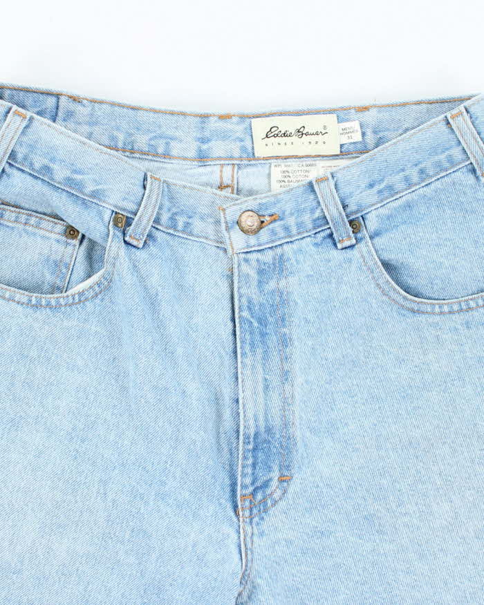 Vintage 2000's Eddie Bauer Light Wash Denim Shorts - W30 L10
