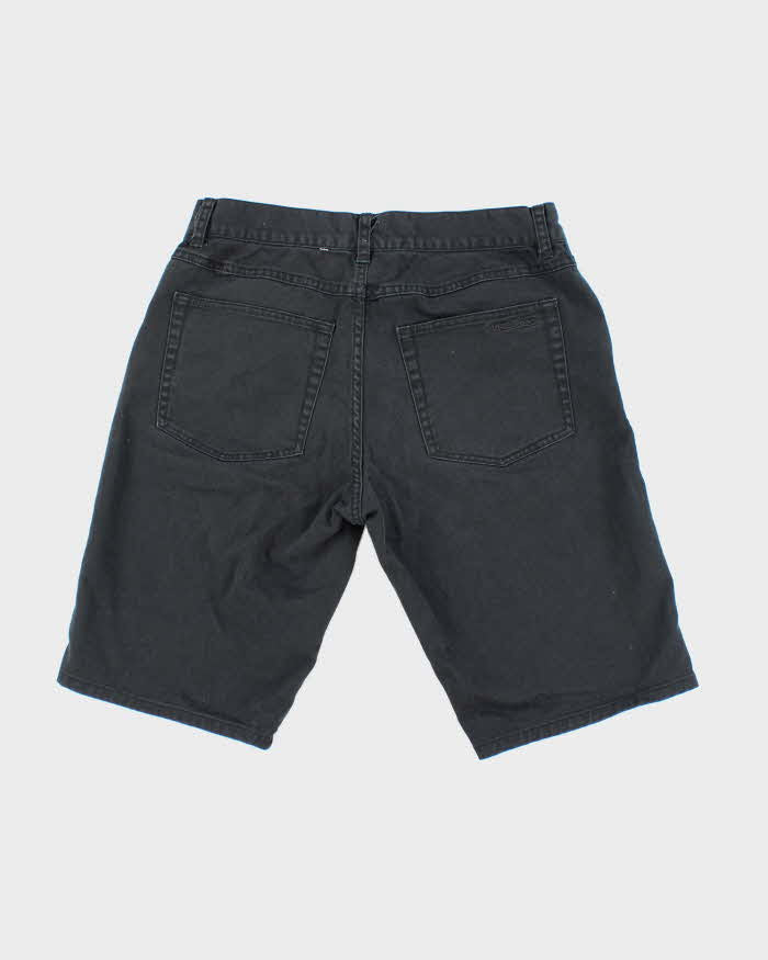 Vintage Nike 6.0 Black Wash Denim Shorts - W30 L11