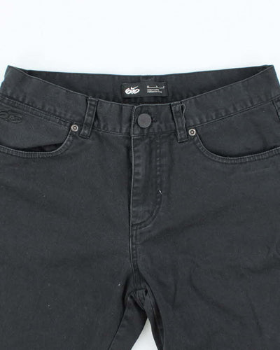 Vintage Nike 6.0 Black Wash Denim Shorts - W30 L11