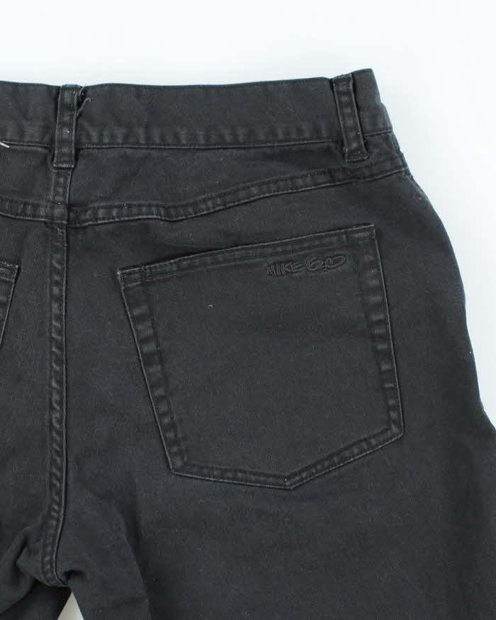 Vintage Nike 6.0 Black Wash Denim Shorts - W30 L11