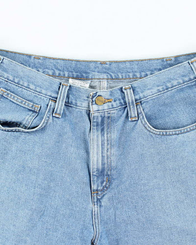 Vintage 2000's Carhartt Light Wash Wide Leg Shorts - W36 L10