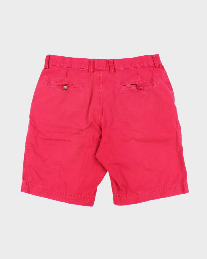 Vintage Lacoste Red Chino Shorts - W34 L10
