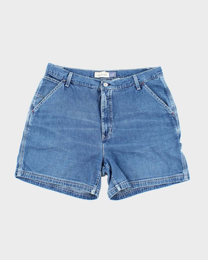 Vintage Y2K GAP Medium Wash Denim Carpenter Shorts - W34 L5