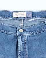 Vintage Y2K GAP Medium Wash Denim Carpenter Shorts - W34 L5