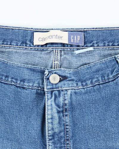 Vintage Y2K GAP Medium Wash Denim Carpenter Shorts - W34 L5