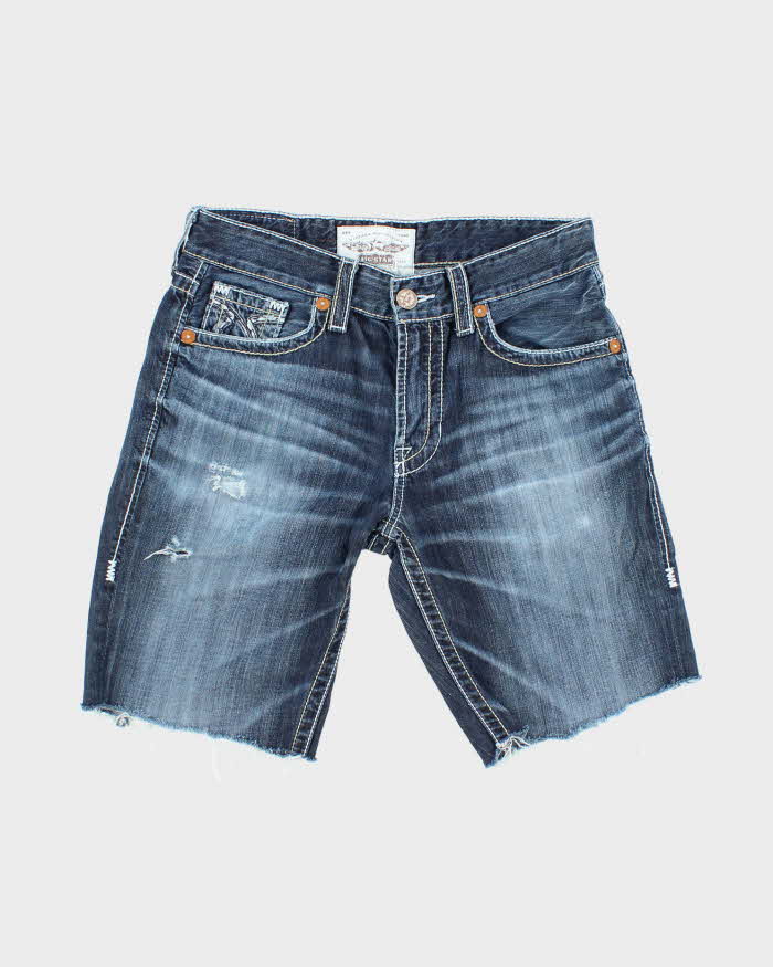 Vintage 2000's Big Star Contrast Stitch Denim Shorts - W32 L10