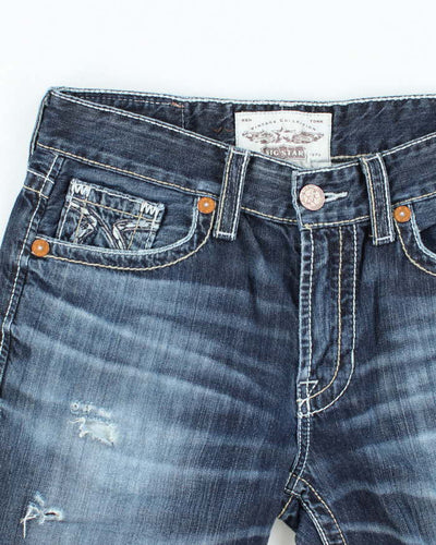 Vintage 2000's Big Star Contrast Stitch Denim Shorts - W32 L10