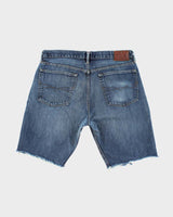 Vintage 2000's Ralph Lauren Polo Dark Wash Cut Off Denim Shorts - W36 L11