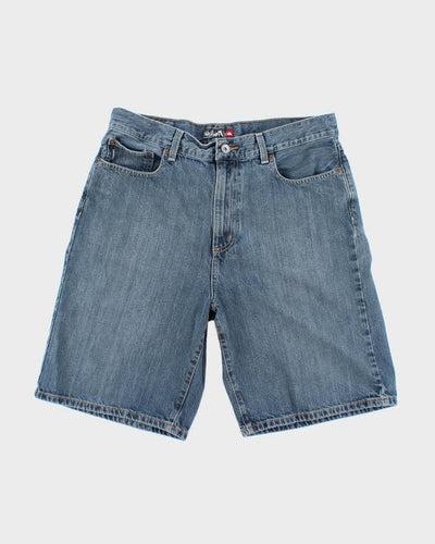 Vintage Quiksilver Medium Wash Denim Shorts - W32 L10
