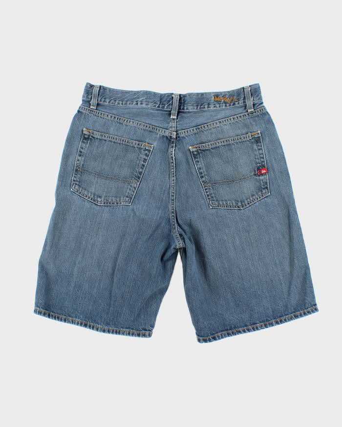 Vintage Quiksilver Medium Wash Denim Shorts - W32 L10