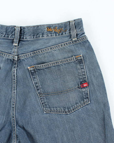 Vintage Quiksilver Medium Wash Denim Shorts - W32 L10