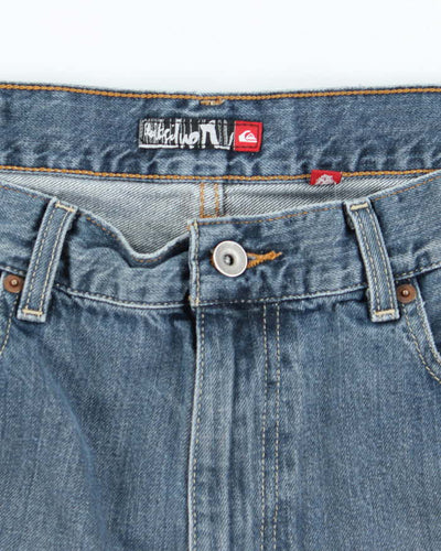 Vintage Quiksilver Medium Wash Denim Shorts - W32 L10