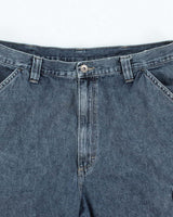 Vintage Y2K Wrangler Dark Wash Cargo Denim Shorts - W32 L9