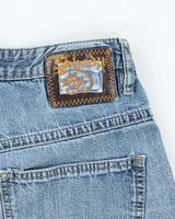 Vintage Y2K Shady Medium Wash Denim Shorts - W32 L9