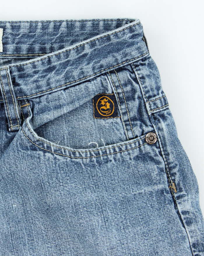 Vintage Y2K Shady Medium Wash Denim Shorts - W32 L9
