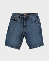 Vintage AD 1970 Dark Wash Denim Shorts - W34 L11