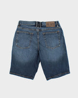 Vintage AD 1970 Dark Wash Denim Shorts - W34 L11