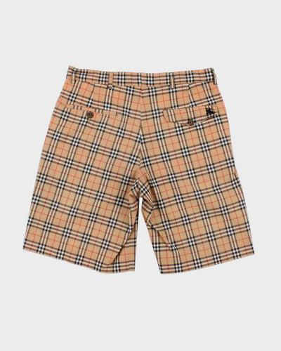 Vintage Y2K Burberry Novacheck Lightweight Shorts - W28 L9