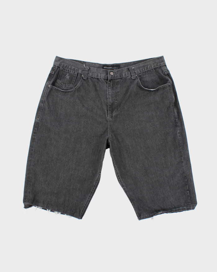 Vintage 2000's Rocawear Dark Grey Wash Baggy Denim Shorts - W40 L15