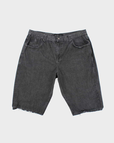 Vintage 2000's Rocawear Dark Grey Wash Baggy Denim Shorts - W40 L15